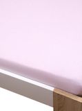 Homa jersey gumis lepedő halvány rózsaszín