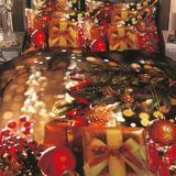 Ágynemű Homa PAULA Christmas Eve 3 részes 140x200 cm