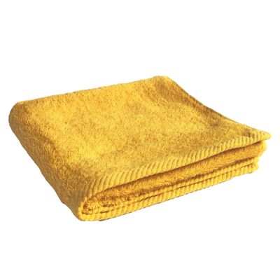 Homa Deluxe fürdőlepedő sárga 70x140cm